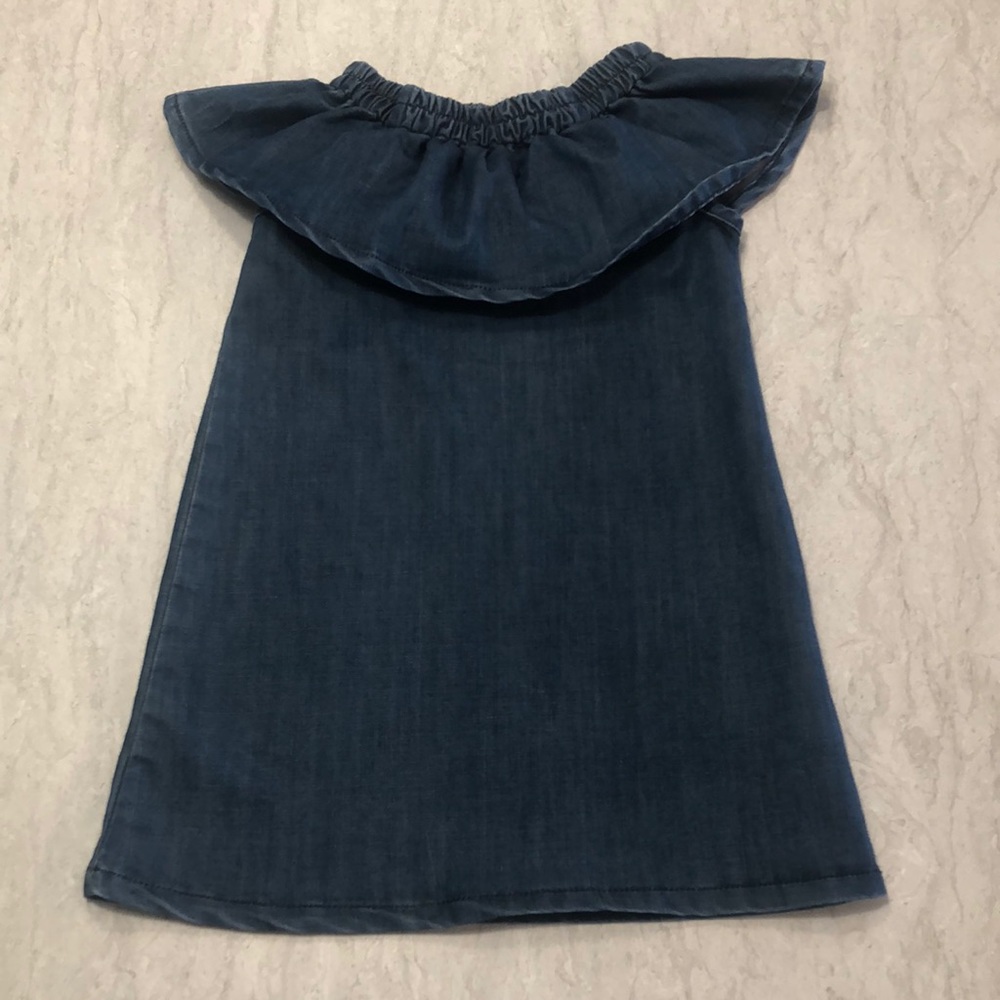 Hudson (4T) Denim Ruffle Top Spring/Summer Dress